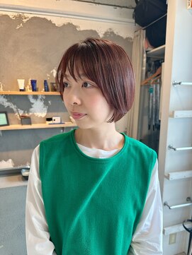 エイチヘア(h hair) 【hhair 四条大宮】ショートボブ