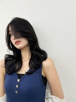 アマトウキョウスマートサロン(AMA TOKYO×Smart Salon)&nbsp;韓国ヘア　2wayバング  レイヤーカット くびれヘア  顔周り