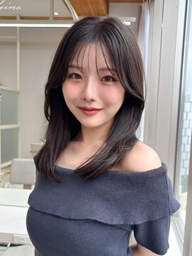 アフロート ディル(AFLOAT D'L) 2wayバングでイメチェン！顔まわりレイヤーくびれヘアが人気◎