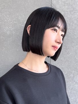 ロンド 表参道店(Lond) ◇くすみベージュ/ボブ/前髪/レイヤー/髪質改善/縮毛矯正/表参道