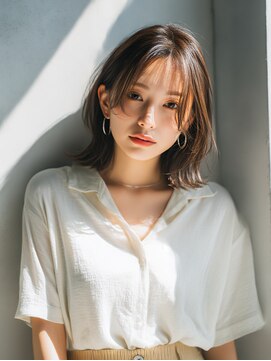 ロッソ ヘアアンドスパ 谷塚店(Rosso Hair&SPA) レイヤーカット/切りっぱなしボブ/エアリーロング