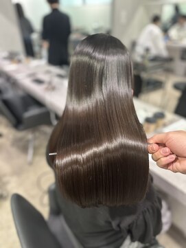 キュア 表参道(CURE) イメチェン/チェリーブラウン/フェミニン/モード/ダークアッシュ