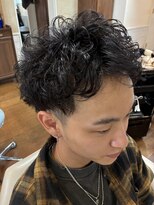 スパイスシー(spice_c) ショートパーマ