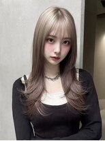 サロンドアイ(salon de i)&nbsp;艶感レイヤー × グレージュ