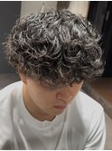 波巻きプードルパーマ