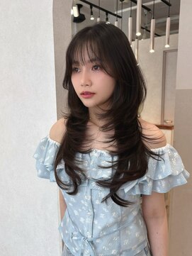 ジーナ 札幌(Zina) 【艶髪】ハッシュカットロング＊美髪