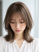 ダブル(W)&nbsp;藤が丘/髪質改善カラーエステ/ミディアムレイヤー/レイヤーボブ4