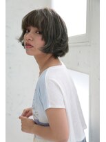 フェリシータ 緑地公園店(felicita) グレージュカラーひし形シルエットエアリー