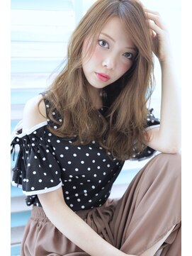 オウル(Owll) 【DISHEL】ダブルフェイス外国人風カール ひし形シルエット