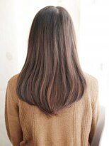 ヘアメイク ナル(hair make nalu) 重め毛先のナチュラルワンカールスタイル