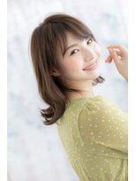 ヘアアンドビューティー ミック(Hair & Beauty miq) くびれカールが色っぽカワイイこなれカジュアルふわミディ