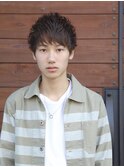 【好感度ヘア】シンプル×ナチュラルショート流しバング