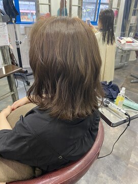 ヘアリゾートエーアイ 浅草店(hair resort Ai) 透明感！オリーブベージュカラー