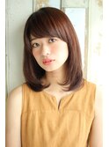 重めバングのクラシカルミディ【佐倉/髪質改善/ヘナ】