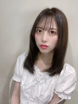 サロンドミルク 原宿(salon de MiLK)&nbsp;【salon de MiLK 原宿】ワンカール×アッシュベージュ