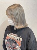 【ulu yui】ホワイトシルバー