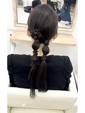 プティクローシェ バイ クオーレ(petite cloche by CUORE) タイト編みおろし