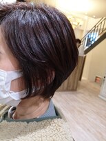 ルシードスタイル クリザンテーム&nbsp;白髪染め/白髪ぼかし/ハイライト/カラー/ショート/ボブ