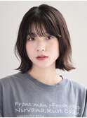 イメチェンヘアスタイル ハッシュカット フルバング 似合わせ