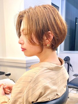 グラフ 日本橋(GRAFF) スタイリング1分の毛流れショートパーマ/人形町/東日本橋/日本橋