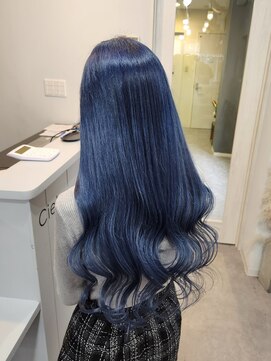 シェイロ(Cielro) ネイビーブルー/ケアブリーチ/ダブルカラー☆suzu☆