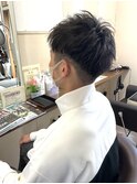 【見附　今町】刈り上げアップバング　似合わせカット　ツーブロ