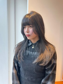 ビーハイブアヴェダ PARCO2店(BEHIVE AVEDA) 【sakuya】韓国ロングレイヤー