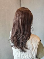 ラヴィズム 長岡店(LUVISM)&nbsp;ミディアム顔周りレイヤーおくれ毛前髪長岡/新潟/宮関