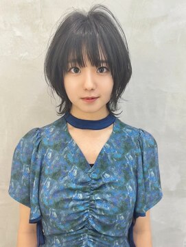 ダブルトーキョー シブヤ(W-TOKYO SHIBUYA) ダークグレージュ×小顔ウルフカット　ウルフ　ネオウルフ