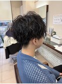 メンズ/パーマ/ニュアンスパーマ/学割U24/韓国/スパイラルパーマ