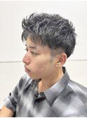 ピンパーマ/ツイスト/ツーブロック/ショートヘア/フェード