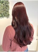 髪質改善/ワインレッド/白髪染め/20代/30代/40代/新大阪
