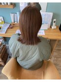 春のパープルベージュカラー