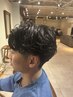 【メンズ人気No.2】カット＋ニュアンスパーマ　　￥13000