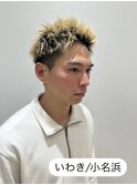 メンズベリーショートパーマ