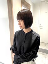 サロウィン 大宮Crest店(SALOWIN)&nbsp;ボブ 切りっぱなしボブ レイヤーボブ