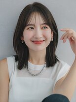 アンアミ オモテサンドウ(Un ami omotesando)&nbsp;Unami】大人可愛いミディアムボブ 工藤由佳