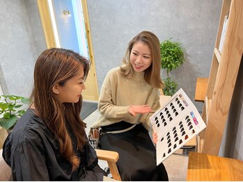 ベアーフルート 恵比寿店(BearFruit)の写真/髪質や癖を見極め、あなたにぴったりのスタイルを女性ならではの目線でご提案♪［恵比寿］