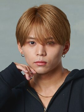 エルマーク 茨木(L-MARK) ダブルカラー/ブリーチ/ミルクティー/ヘアカラー/men's