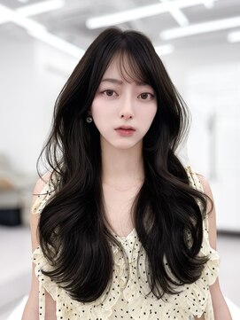 アマトウキョウスマートサロン(AMA TOKYO×Smart Salon) 【SAYAKAスタイル】顔まわり/レイヤーカット/韓国ヘア/小顔