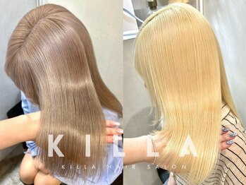 キラ 静岡(KILLA)の写真/ブリーチ毛も癖毛の方も《ケラチントリートメント》髪質改善◎ダメージで悩まれてる方は是非お試し下さい！
