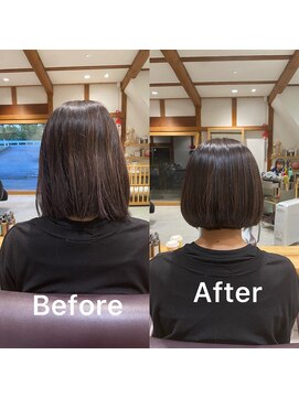 美シルエットボブ