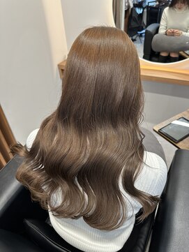ベッカン 新宿店(BEKKAN) 水素髪質改善ハニーベージュ＊飛田愛希
