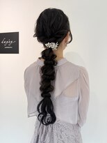 ミンクスオーバー(MINX OVER) 【ヘアセット】ふわふわ×編み下ろし