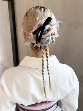 アルバム 渋谷パルコ(ALBUM) ロングブロンドおくれ毛韓国ヘア_ba571802