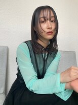 トリッカバルコニー ハヤマ(tricca Balcony Hayama)&nbsp;レイヤーミディアム/外ハネミディ/艶カラー