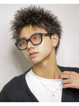 アストラ(ASTRA) MEN’S HAIR/波巻きツイストスパイラル/リバースセンターパート