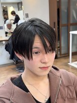 スタジオフォーエイチ(STUDIO 4H) シースルー/ラウンドマッシュ/シャドウパーマ/韓国ヘア/メンズ