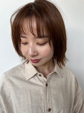 グラッド ナチュラル ヘアー(glad NATURAL HAIR) 外ハネボブ