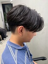 ノードオム 栄(NODE HOMME)&nbsp;シャドウパーマニュアンスパーマ波巻きスパイラルパーマ名古屋栄